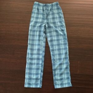 Blue Checkered Brandy Melville Pants